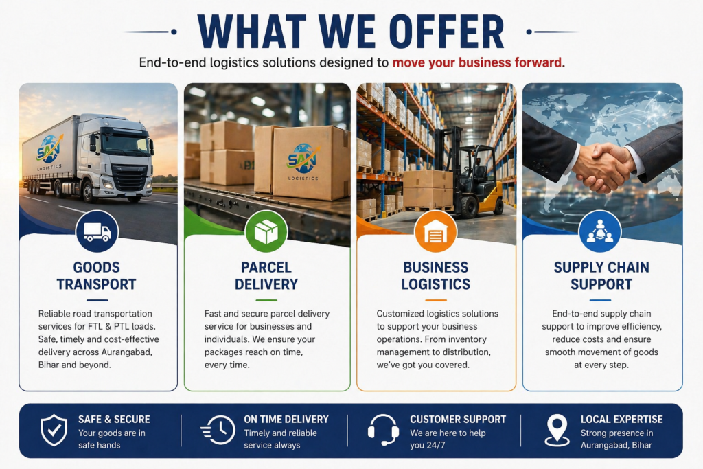 What We offer